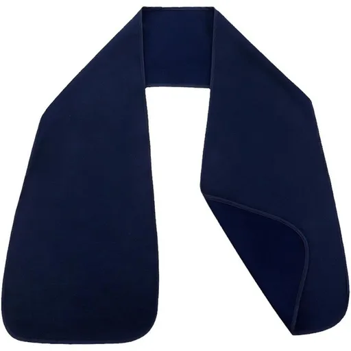 Adult Bib Scarf - Dignified Alternative to Bibs | Washable and Reusable Clothing Protectors for Eating（navy blue）