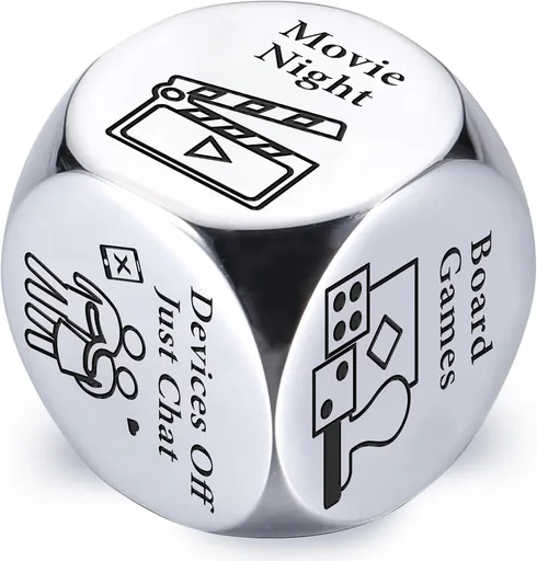 Valentine's Day Gifts for Boyfriend, Girlfriend, Best Friend – Date Night Ideas Dice for Him/Her, Funny Present for Birthday, Valentine's Day or Daily Surprise