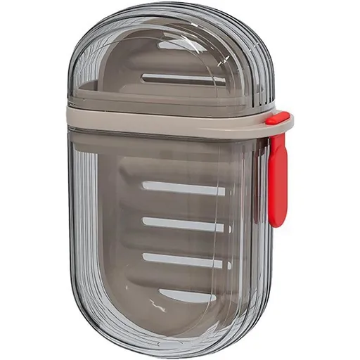 Travel Soap Case, Leakproof Soap Holder with Lid, Portable Bar Soap Holder for Traveling, Ideal for Bar Soap Storage During Travel, Camping, Gym