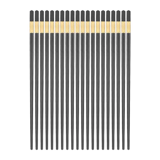 10 Pairs Chinese Chopsticks 9.5 Inch Fiberglass Chopsticks Reusable Dishwasher Safe Chopsticks