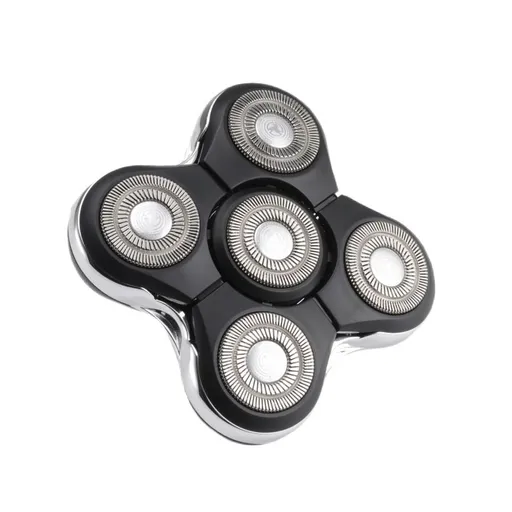 Shaver Replacement Blades for Head Shaver, 5 Blades Shaver Heads for Bald Men Grooming,Head and Face Electric Razor Shaver Heads