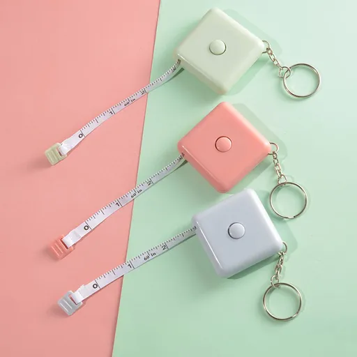 Tape Measure - Extendable Tape Measure - Small Tape Measure - 1.5 m Extendable Tape Measure for Sewing and Crafts, Body Measurements, Weaving Fabrics - Set of 3 (Blue, Pink, Green)