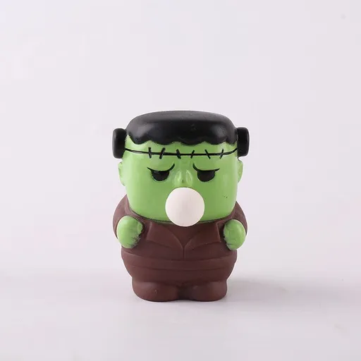 Halloween Squeeze Bubble Toy （Shape） - PVC Squishy Figures with Pop-Up Bubble, Cute Stress Relief Decor for Party Favors and Desk Display