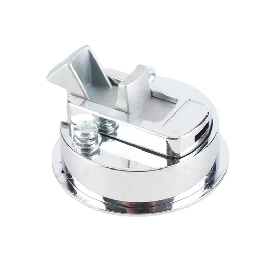 Lock 2 Inch Stainless Steel Boat Round Deck Hatch Flush Pull Latch Lock for Marine Yacht