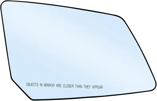Passenger Right Side Heated Mirror Glass Replacement for Chevy Traverse GMC Acadia Limited Saturn Outlook - Side View Convex Glass with Rear Holder