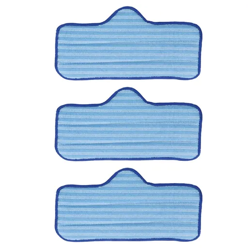 3PCS Microfiber Mop Pads Refill Replacement Mopping Cleaning Cloth Accessory Fit for Dupray Mops