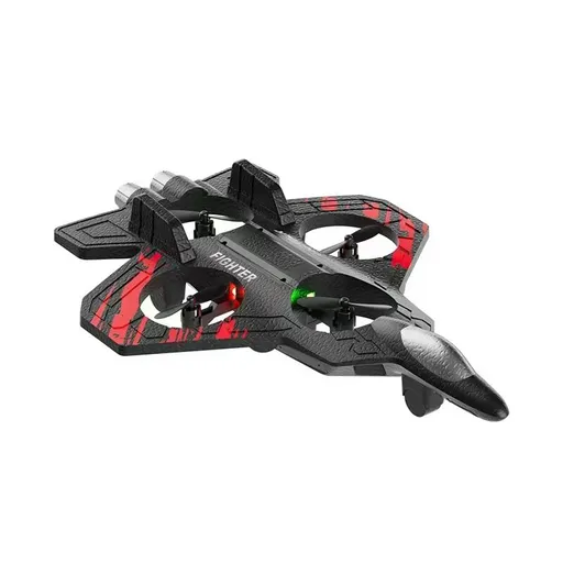 Global Hit K500Max Toy RC Drone - Hand Launch / One-Key Takeoff, 360° Stunt Flips. Equipped with a multi-function remote controller for easy control, featuring headless mode, stable hovering, adjustable speed settings, and cool colorful LED lights. D