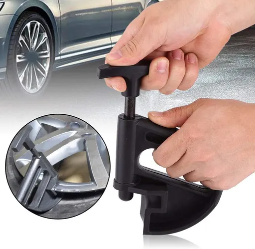Tyre Changer - 1 item - Tyre Clamp - Drop Center Tool - Tyre Changer - Universal Rim Clamp for Wheel Changing