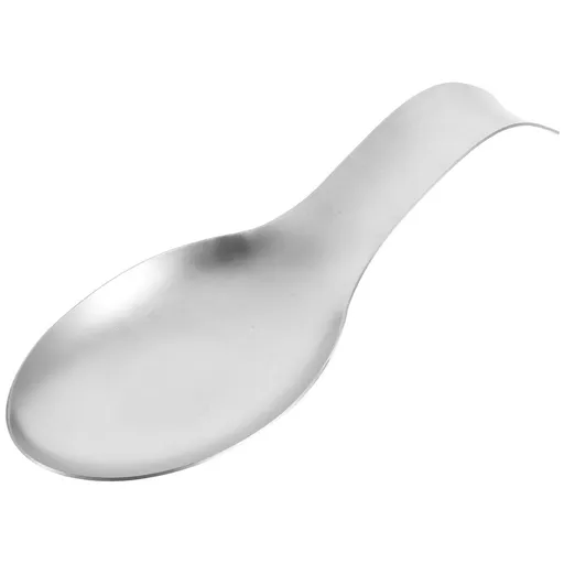 Plated Silver Stainless Steel Ladle Holder Smooth Edges for Home Kitchen