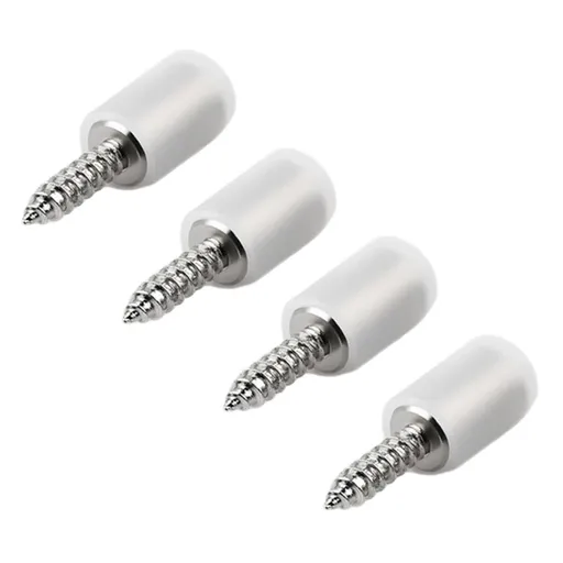 4pcs Assorted Screws Cabinet Shelf Pegs Stainless Screws Cupboard Support Pin Shelf Clips for Wood Shelving Cabinet Shelf