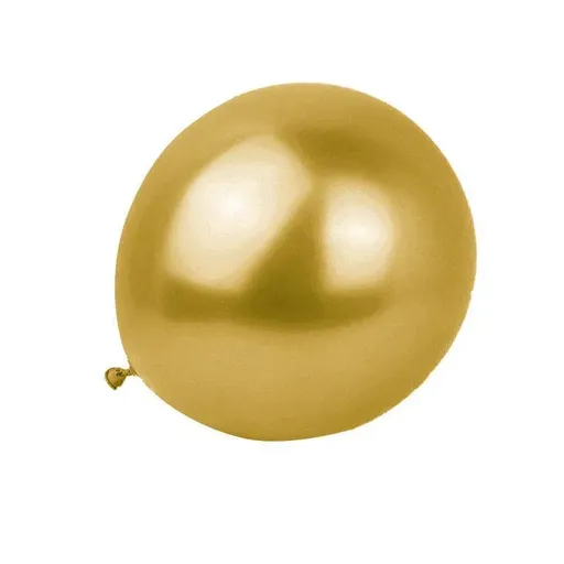 Metallic Latex Balloons 12 Inch Chrome Party Balloons for Birthday Wedding Decoration - Gold 50PCS