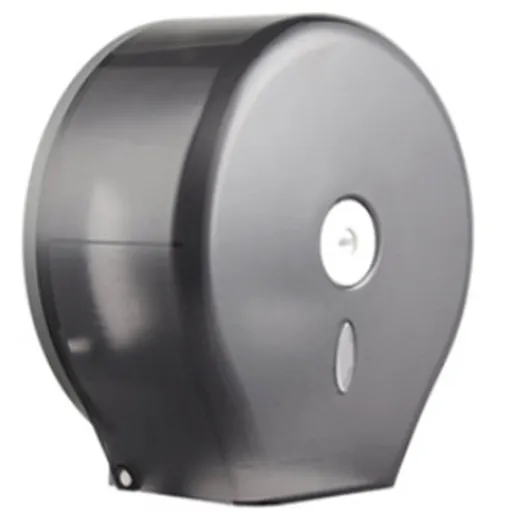 Paper Towel Dispenser Punch Free Wall Mounted Paper Towel Holder with Lock Design for Commercial Home Translucent Black