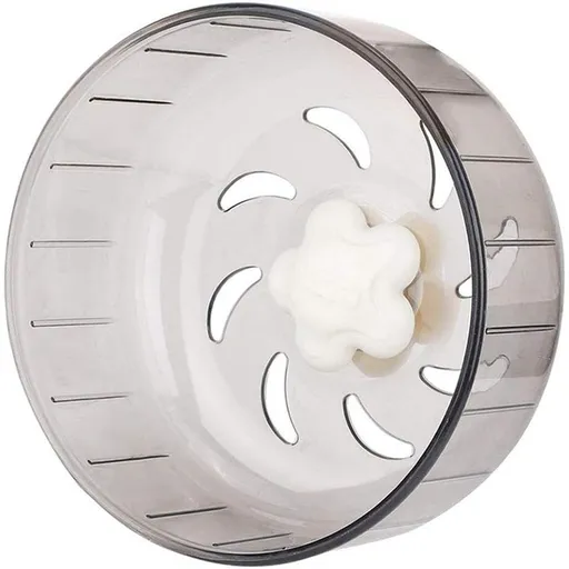 Super Silent Hamster Sports Wheel - Hamster Toy Cage Accessories Running Spinner Small Pet Sandrat Hedgehog Mouse (13cm Grey)