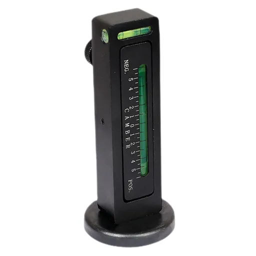 Universal adjustable magnetic measuring tool for camber angle measurement, wheel alignment tool for automotive tire maintenance