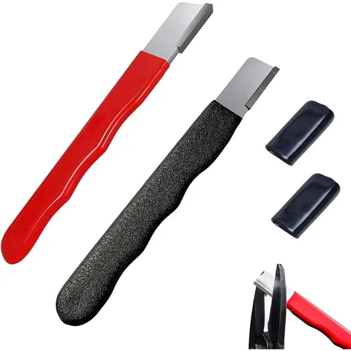 Outdoor Portable Dual-Purpose Multipurpose Garden Tool Blade Sharpener for Knife, Pocket Blade Sharpener, for Gardening Pruner, Pruning Shears