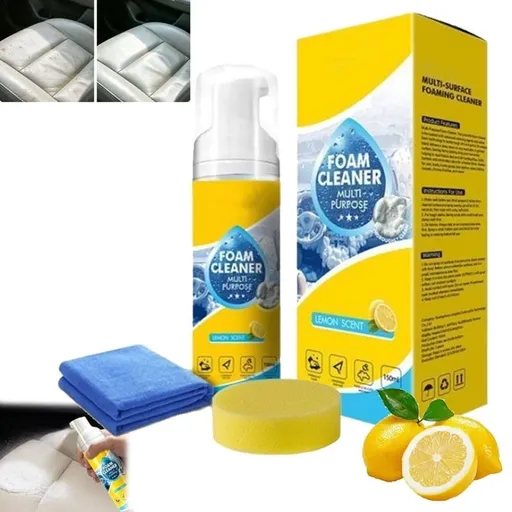 Sofa Renovation Spray, New All-Purpose Deep Cleaning Spray, Powerful No-Rinse All-Purpose Deep Cleaning Stain Remover for Car Interior, Sofa Upholstery, Kitchen Grease & Bathroom