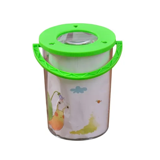 Explorers Bug Jar, Explorer Bug Catcher Kit for Kids Bug Cage Insect Catcher Box, Bug Cage with Magnifying Glass