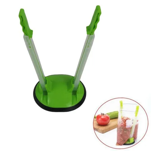 Freezer Bag Holder Stand, Food Storage Holders, Adjustable Plastic Food Prep Bag, Zip Lock Bag Holder Stand for Food Meal Prep Bag
