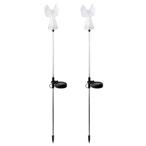 Solar Powered Angel for Cemetery Decorations,Outdoor Solar Garden Lights,Solar Angel Decorative Lights,LED Waterproof Lawn Decorative Light for Garden Yard Patio Cemetery Grave Decorations