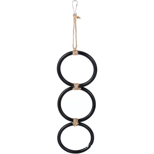 2 pack Snake Enrichment Rings for Ball Playground Climbing Toys for Corn Snake Enrichment Toys Snake Climbing Accessories