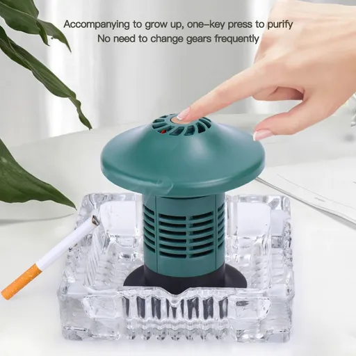 Smoke Air Filter Car Narrow Space Toilet Pet Area USB Portable Cigarette Odor Cleaner to places such as homes, offices, parties