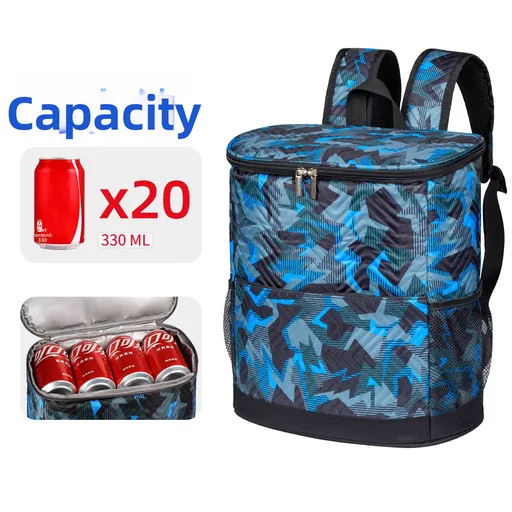 Outdoor PVEA Insulated Cooling Backpack - Abrasion-Resistant & Waterproof Hiking/Daypack