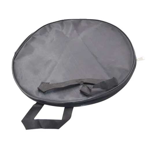 Dumb Drum Bag,Portable 12 Inch Dumb Drum Practice Pad Bag Black Oxford Cloth Carrying Bag Case（black）