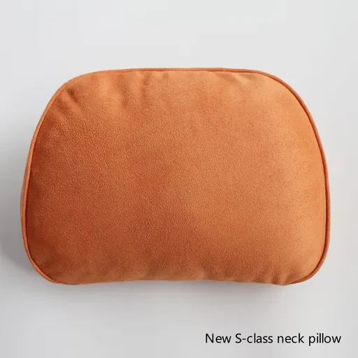 Mercedes Maybach S400 Orange Neck Pillow Orange headrest neck pillow