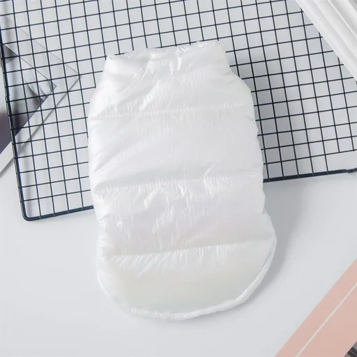 Qi Pet Dog Vest Small Breed Casual Style Glow Vest White M