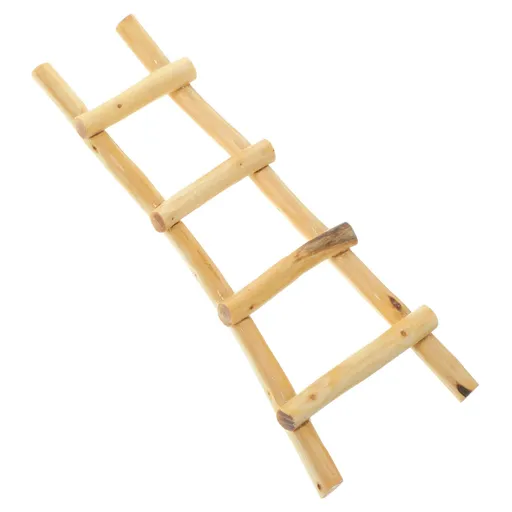 Miniature Wood Ladder Outside Furniture Doll House Furniture Log Wooden Miniatures Miniature Ladder Model
