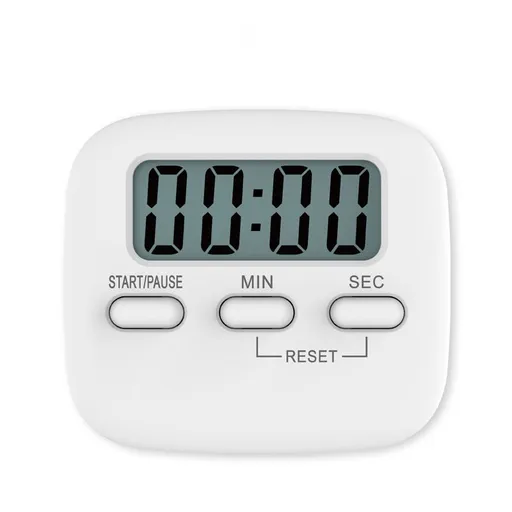 LCD Digital Kitchen Timer with Magnetic loud Alarm Cooking Digital Time Reminder Multi-function with Big Digits and Memory for