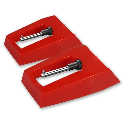 2 Pack Ruby Record Player Needle Turntable Stylus Replacement for Turntable Phonograph Vinyl Player More