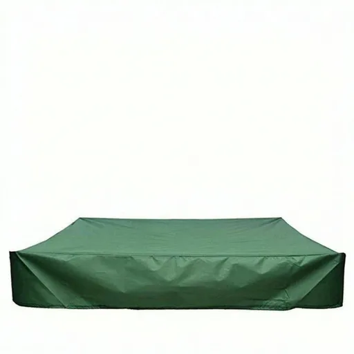 Sandbox Cover Square Waterproof Sandpit Cover with Drawstring Tool Dustproof Oxford Cloth Sandbox Cover Pool Protective-