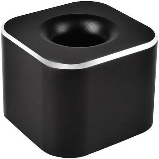 Single Pen Stand Holder, Black Metal Pen Base Stand for Desk Fountain Pen, Toothbrush Brush, Students and Office