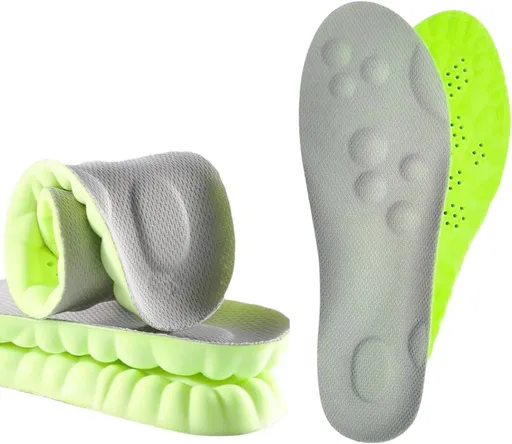 sneaker insoles memory foam replacement insoles with Excellent Shock Absorption and Cushioning for Men and Women Comfortable Feet Relief Insoles (Men US 7.5-10 Women US 8-11, 1 pair)
