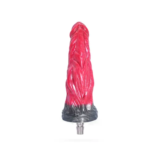 House Of Dasein Red And Black Vac U Lock Dildos Sex Machine Attachments - Style 4
