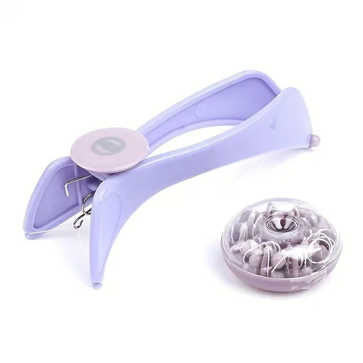 Women Mini Facial Hair Remover, Spring Threading Epilator, Facial Hair Removal Tool, Manual Beauty Personal Care, for Eyebrow And Cheeks Threading epilator