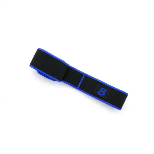 Resistance Band Yoga Fitness Digital Style Black and blue-digital model [8 grids]