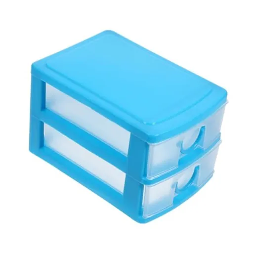 Rack , Mini Desktop Drawer Multi Layer Plastic Drawer Storage Box Cosmetic Storage Container Tabletop Sundries Storage Case Removable Desktop Organizer Box As shown