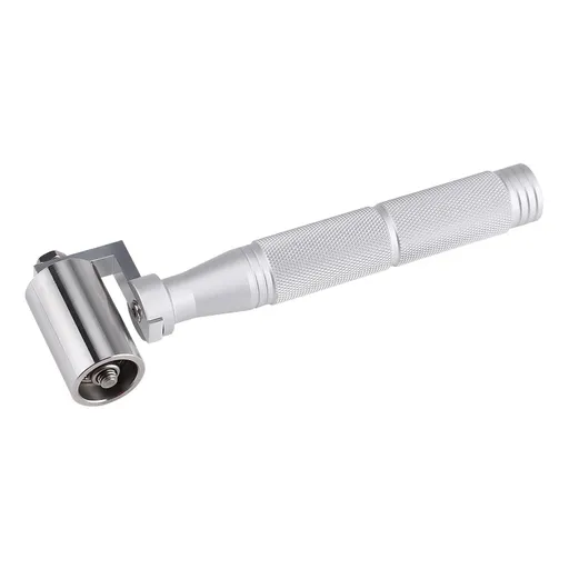 40mm Stainless Steel Flat Pressure Roller Wallpaper Apply DIY Hand Roller Plate Tool