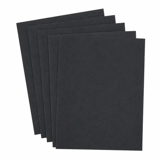 5x Waterproof Sandpaper 23x28cm (2x 100 Grit & 3x 150 Grit) Abrasive Sheets