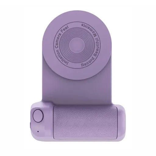 Universal Smartphone Selfie Grip, Wireless Magnetic Phone Charging Dock & Bluetooth Phone Photography Support Stand for Selfie