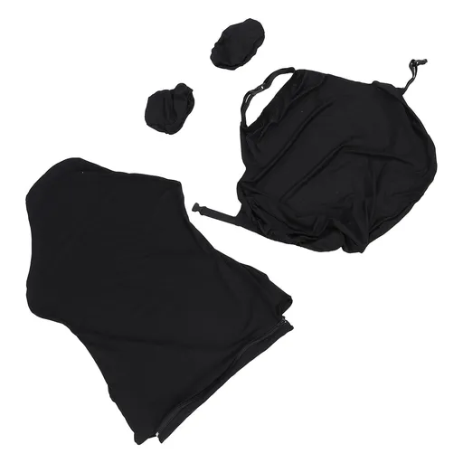 Computer Game Chair Cover Pure Color Washable Stretchy Polyester Gaming Chair Cover for Daily Use