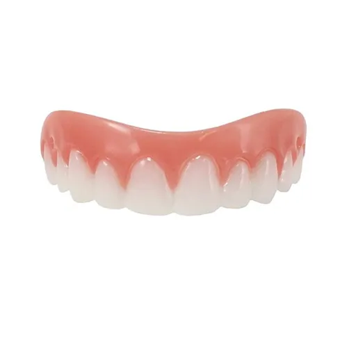 Cosmetic Teeth for Women 1 Pack- Flat-Fit at Home -Nature and Comfortable, Protect Your Teeth and Regain Confident Smile