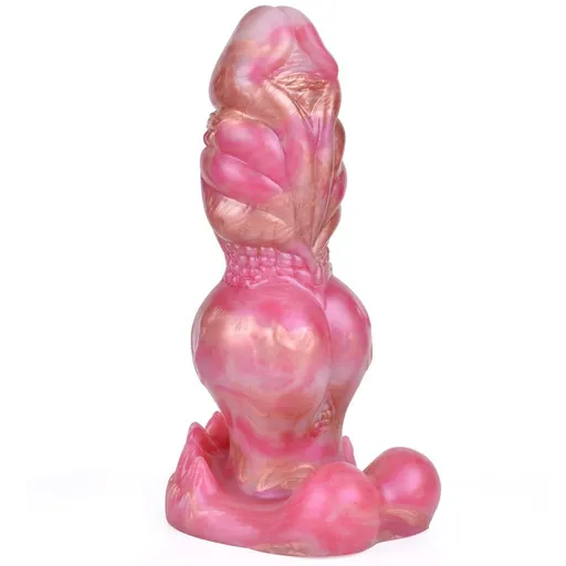 House Of Dasein Novelty Colourful Silicone Dildo For Masturbation Men And Women Pink - Pink