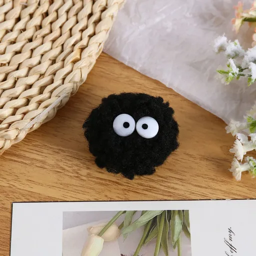 Cat Toys Fluffy Ball Toys Cat Interactive Toys Indoor Cat Toys Cat Boredom - Black - Size 01