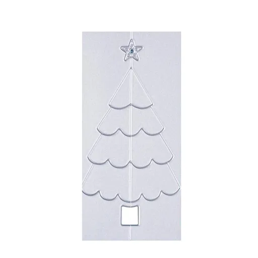 Christmas Tree Metal Cutting Dies Stencil Carbon Steel DIY Scrapbooking Album Paper Card Template Mold Embossing Mold
