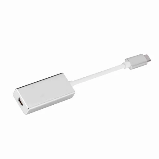 USB3.1 Typec To Mini DP Adapter USBC to Mini DP Adapter For Macbook Silver