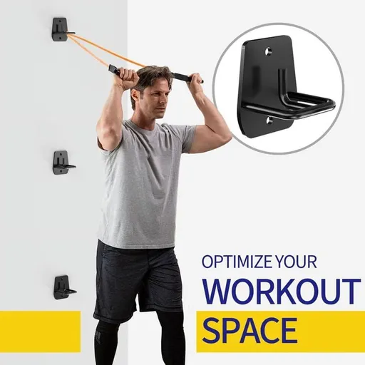 Wall Mount Resistance Band Anchor, 3PCS Workout Anchors Hooks for Resistance Bands, Home Gym Accessories Equipment