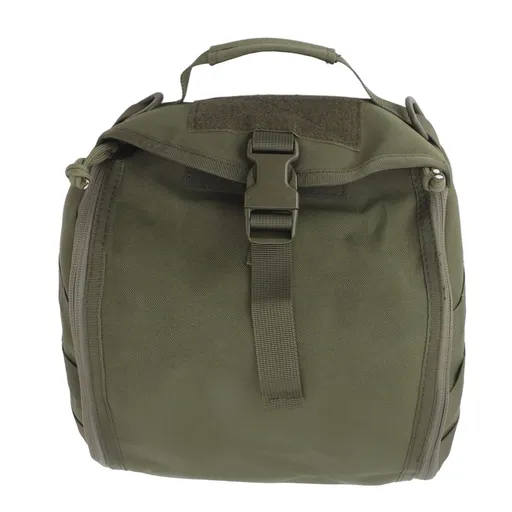 Outdoor Helmet Bag Nylon Waterproof Motorcycle Bike Bicycle Helmet Bag for Camping Hiking OD Green